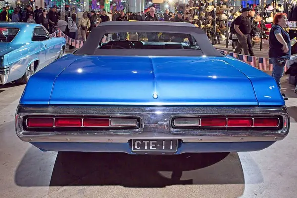 Pasila, Helsinki, Finlandiya, 4 Nisan. 2025: Dodge Polara Üstü açılabilir (1970) Orijinal Amerikan Araba Fuarı ACS25 Helsinki Messukeskus Fuar ve Kongre Merkezi 'nde sergileniyor.