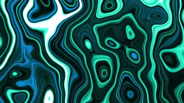 Abstract Animated Contour Topographic Contour Map Moving Waves Gradient Background — Stock Video