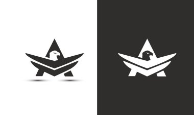 Eşsiz Falcon harfi MA AM Bu logo çeşitli boyutlarda yüksek bir okunabilirliğe sahiptir ve çeşitli ortamlarda kolayca kullanılabilir.