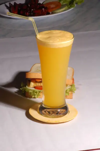 Fresh mango juice made from real mango juice