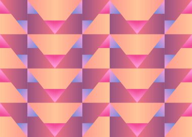 Modern Gradyan ile Geometrik Soyut Kusursuz Arkaplan