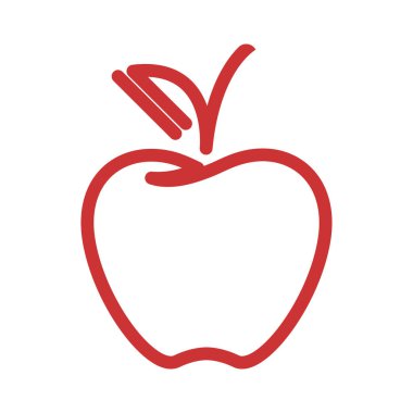 Apple logo tasarımı konsepti. Hızlı Apple Yaratıcı Teknoloji Logo şablonu. Simge simgesi
