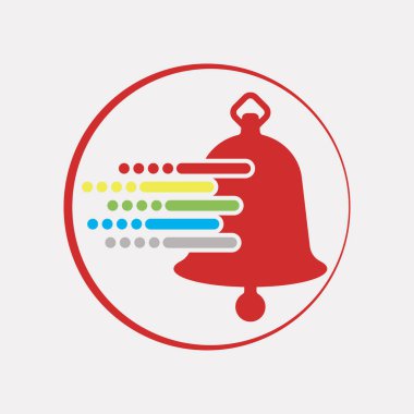 Vektör logosu tasarımı, Noel çanının çizimi