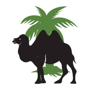 Deve Simgesi Vektör tasarımı