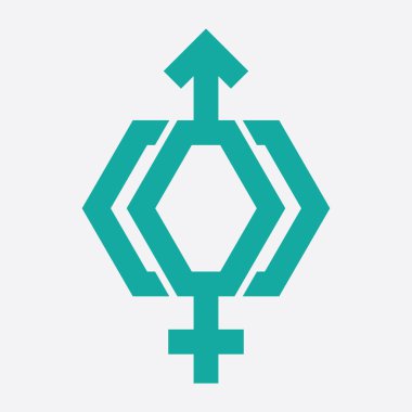 köşegen simge logosu cinsiyet sembolü