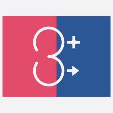 Erkek ve kadın cinsiyet vektör logosu simgesi