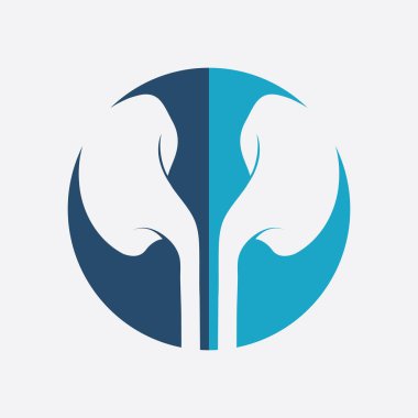 Böbrek simge vektör çizim.