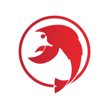 ıstakoz vektör çizim simgesi logo şablonu