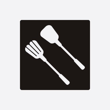 Restoran logosu illüstrasyon şefi yemek yaratıcı tasarım.