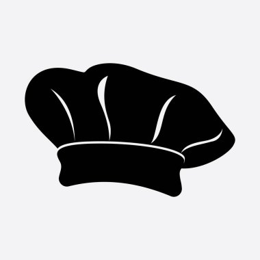 Restoran logosu illüstrasyon şefi yemek yaratıcı tasarım.