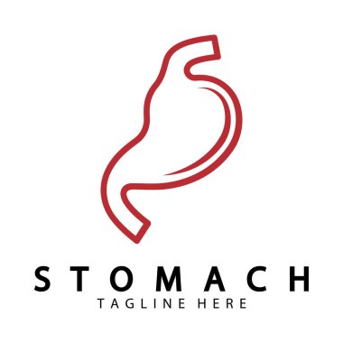 Mide bakım ikonu konsept vektör çizimi tasarladı