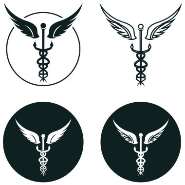 Sağlık Tıbbi Logosu vektör illüstrasyon tasarımı