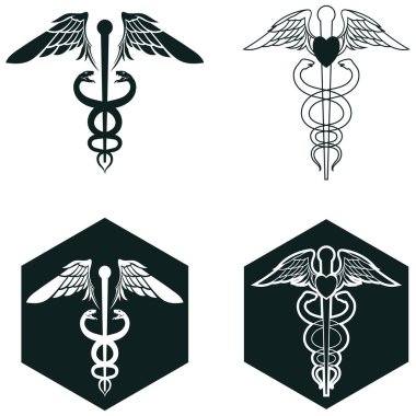 Sağlık Tıbbi Logosu vektör illüstrasyon tasarımı