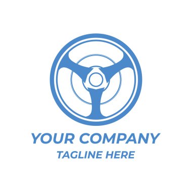 Araba jant vektör logosu illüstrasyonu