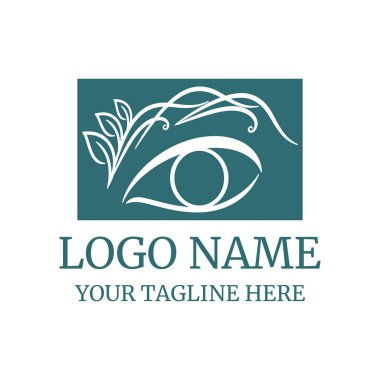 Marka Kimliği Kurumsal Göz Bakımı vektör logosu tasarımı