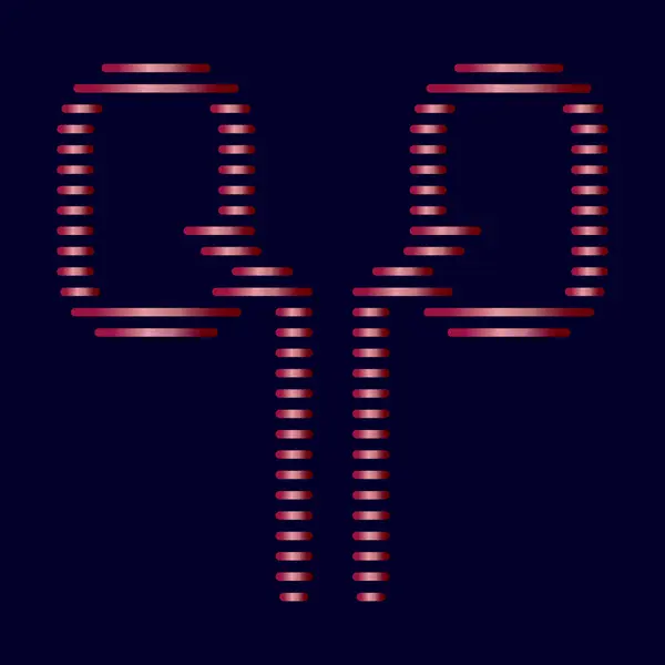 Böbrek vektör çizim logo şablonu