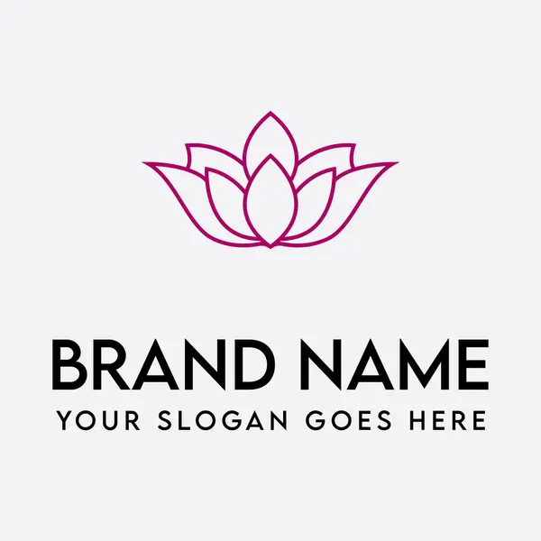 Bu nilüfer çiçeği logosu sadelik sükuneti ve zamansız güzelliği basit ama zarif bir tasarımla temsil ediyor.
