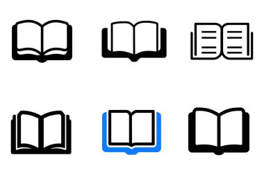 Açık Kitap Eğitimi Başarı vektör çizimi