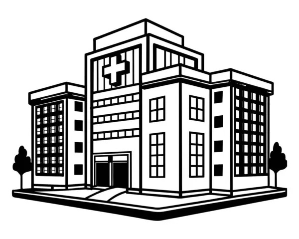 Illustration City Buildings Vector — Stock Vector