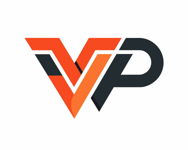 VP letter logo design