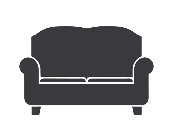 stock vector Soft Chair Icon representing a soft chair