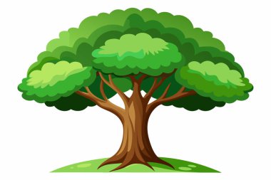 Kış ağacı vektörü, ağaç vektörü, ağaç parçası