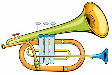 Klasik müzik aletleri vektörü