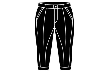 Vector Trousers Glyph Icon Design