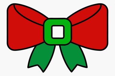 Illustration of a simple ribbon clipart