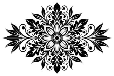 Keten kumaşlar üzerinde geleneksel Kalamkari Hint sanatı