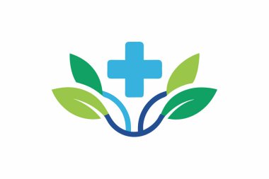 Sağlık logosu şablon tasarımı