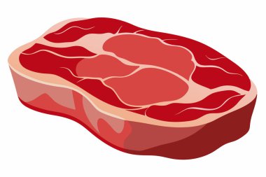 Dört dilim Bacons Illustrasyon