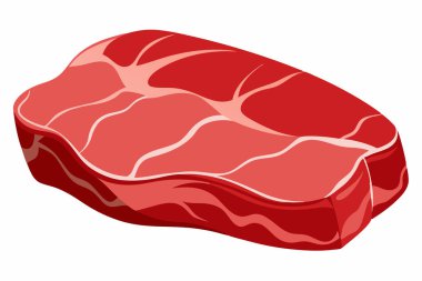 Dört dilim Bacons Illustrasyon