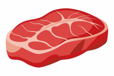 Dört dilim Bacons Illustrasyon