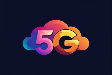 Canlı 5G Ağ Logosu Tasarımı