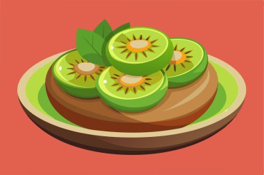 Colorful fruit platter, a healthy and vibrant mix. clipart