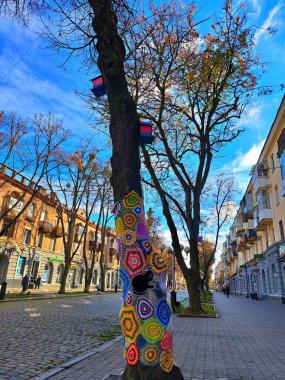Yazın güneş battığında güzellik