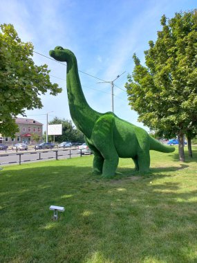 İsrail Eyaleti 'nin başkentinin heykeli.