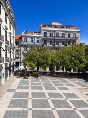 Lizbon, Portekiz, yaz, steetler, renkli binalar, Alfama bölgesi, bölge, tarihi binalar, Avrupa mimarisi ve kültürü, azul fayansları