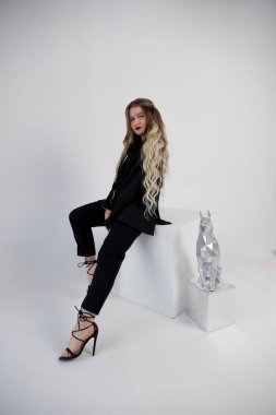 Kız, fotoğraf, stüdyo, iş 