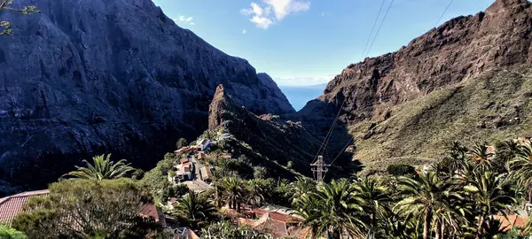 Dağların güzel manzarası