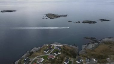 Norveç, İskandinavya 'nın hava manzarası