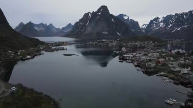 Lofoten Adası İHA görüntüsü