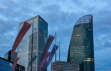 Şehrin modern binası, Paris, La Dfense