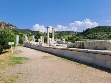 Artemis Temple, Sardis City, Manisa, Turkey clipart