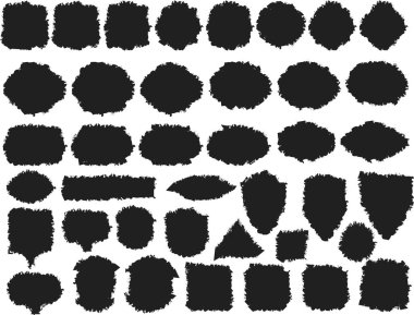 Yırtık kenarlı çerçeve dizisi