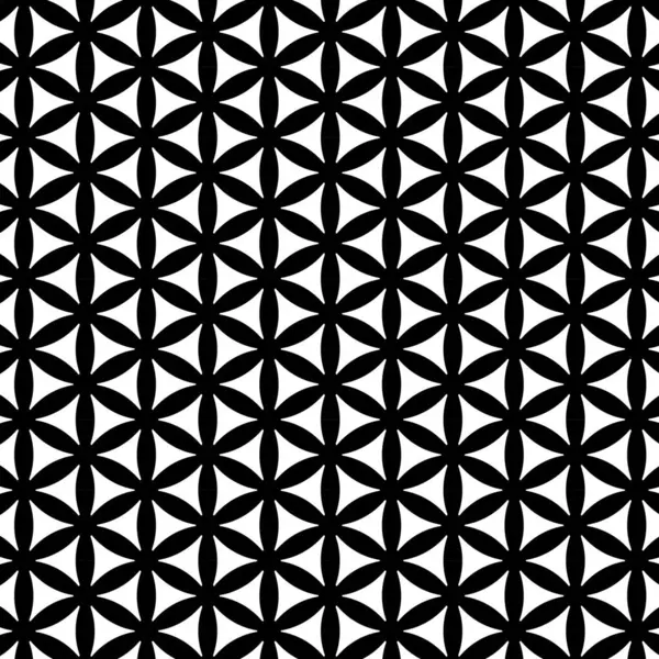 Yaşam Çiçeği deseni bir çok çemberden ve diğer şekillerden oluşur. Siyahtan yapılmış.