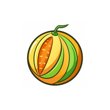 Vibrant Fruit Vector Illustrations (Canlı Meyve Vektörü İllüstrasyonları: 124) Taze Tasarım için Yapay Zeka Çizgisi Sanatı