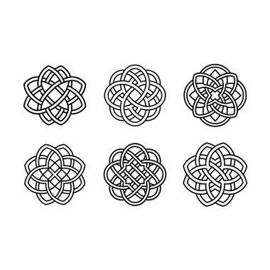 Soyut Mandala Vektörü (124; Baskı ve Dekor için Karmaşık Boho Çizgisi Sanat Tasarımı