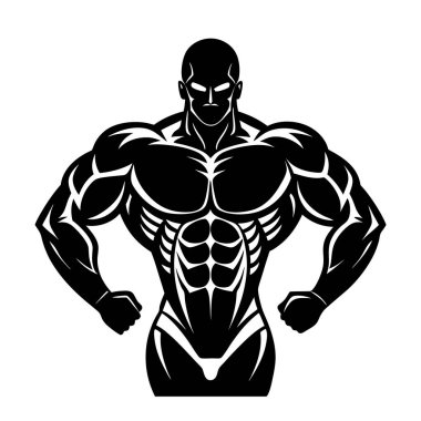 Boks Vektörü ve Siluet Tasarımı - 124- Dövüşçü, Eldiven, Yüzük, Spor Projeleri İçin Yumruk Sanatı